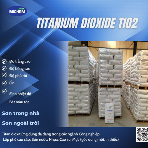 Titanium Dioxide (TiO2) Nguyên Liệu Cao Cấp, Giá Tốt