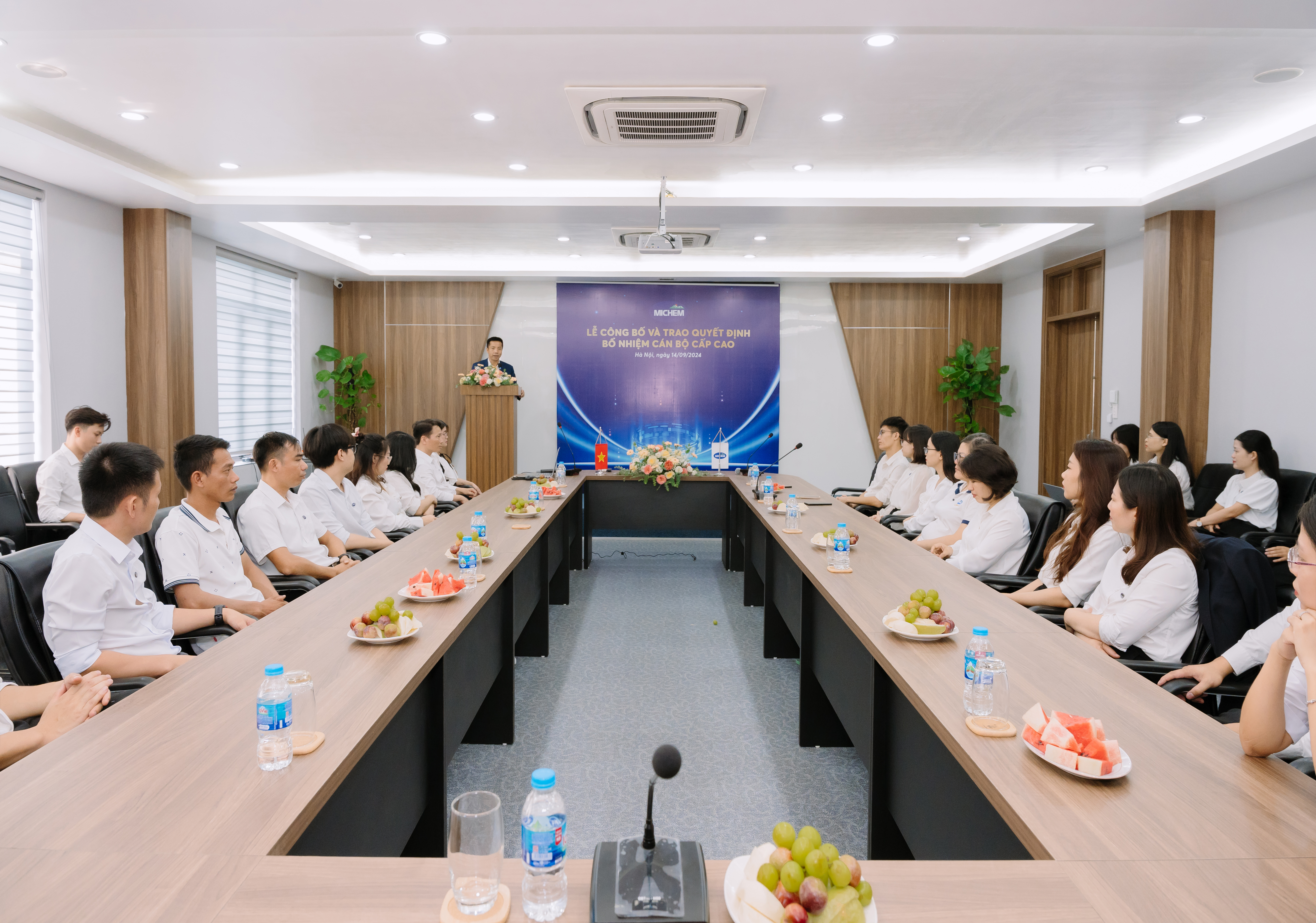 Lễ bổ nhiệm nhân sự cấp cao tại Công ty CP Michem Việt Nam