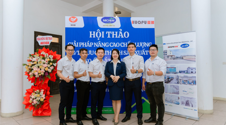 HỘI THẢO GIẢI PHÁP NÂNG CAO CHẤT LƯỢNG & TỐI ƯU GIÁ THÀNH SẢN XUẤT KEO ỐP LÁT VÀ BỘT BẢ